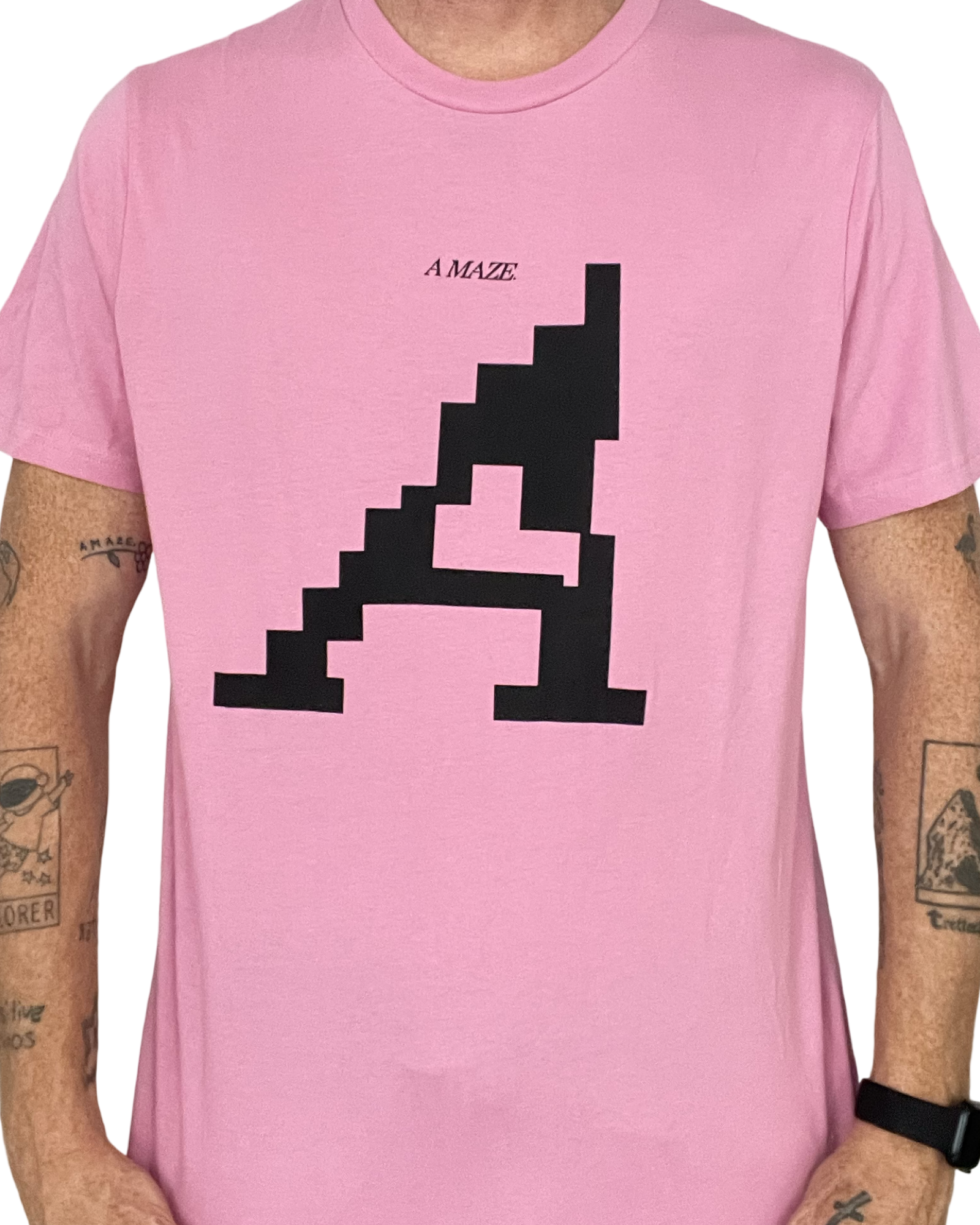 "A for A MAZE." T-shirt