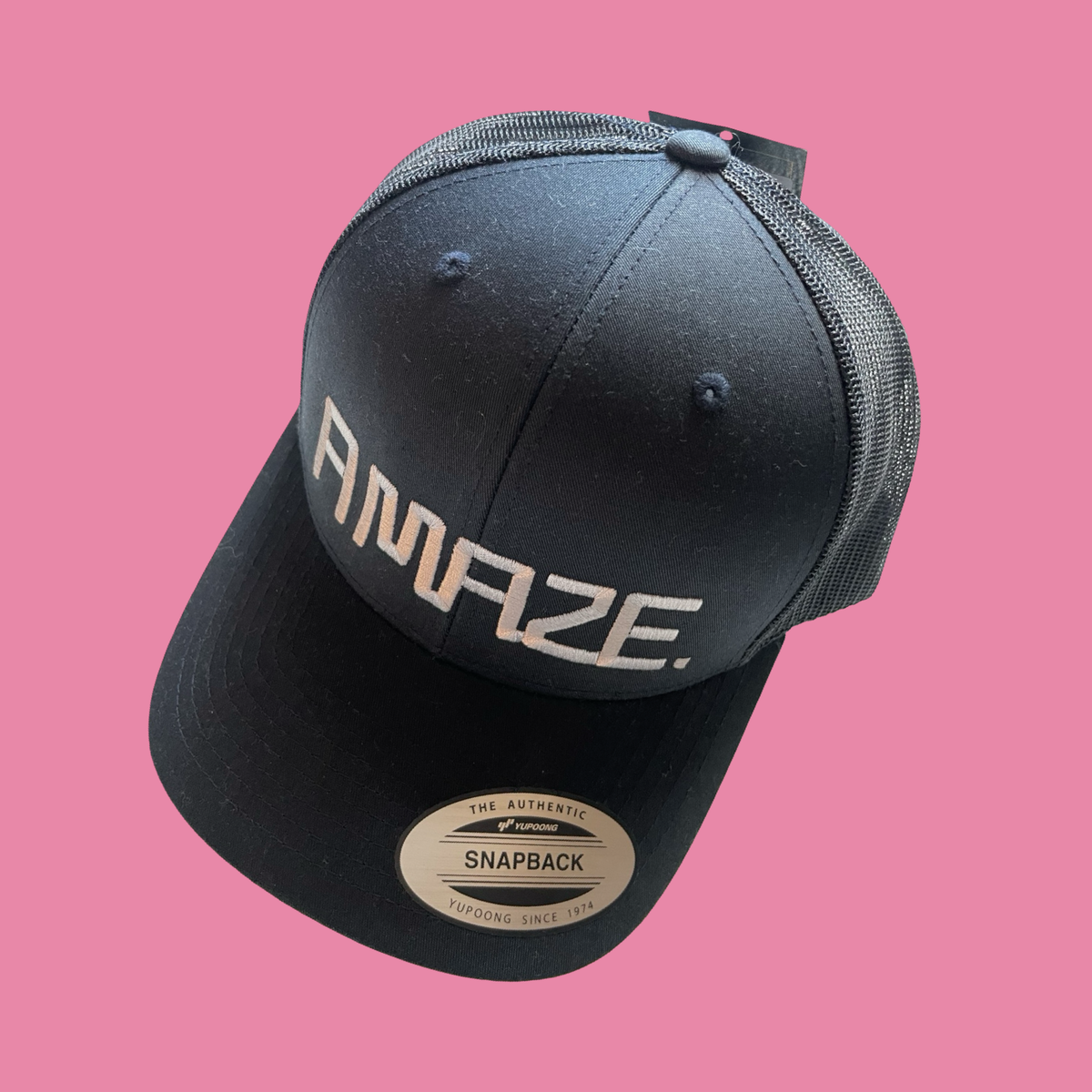 A MAZE. Trucker hat