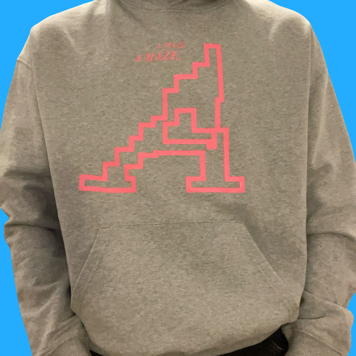 "A for A MAZE." Hoodie